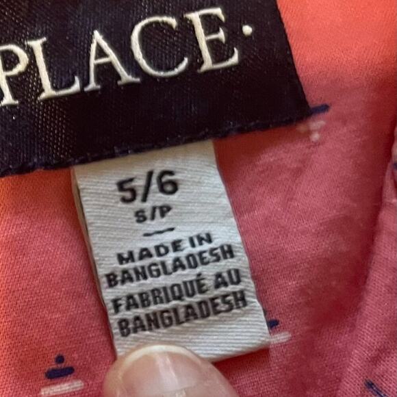 Outfit Bundle - 5T Max Studio Baby Mustard Yellow Sweater & Place Button Down - Picture 8 of 9